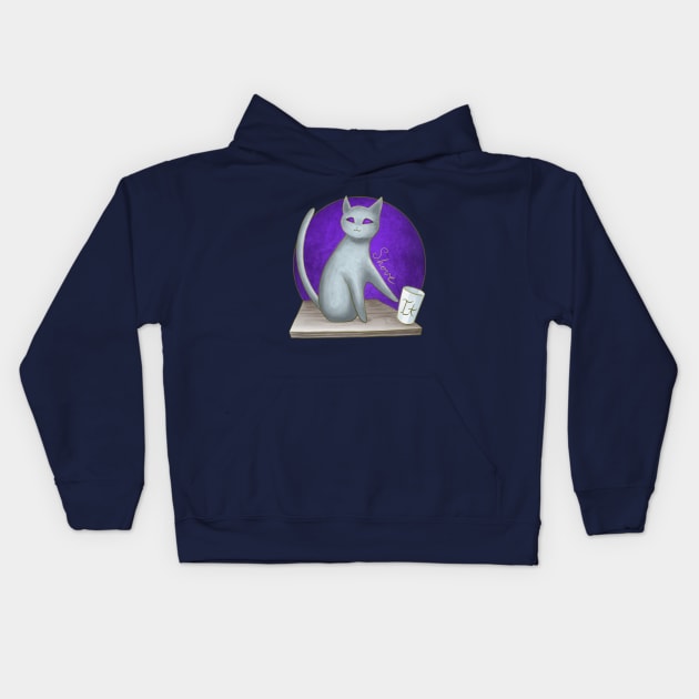 Shove It Kids Hoodie by Bardic Cat